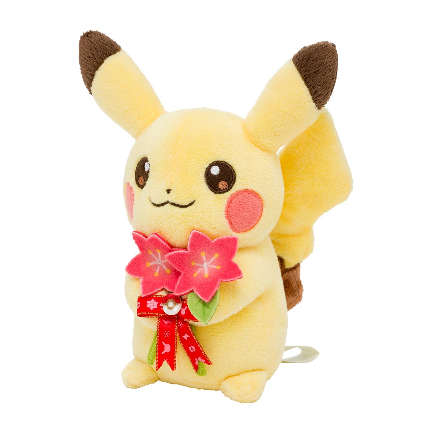 Official Pokemon Center Japan Pikachu Holding Gracidea Flower Gift Plush