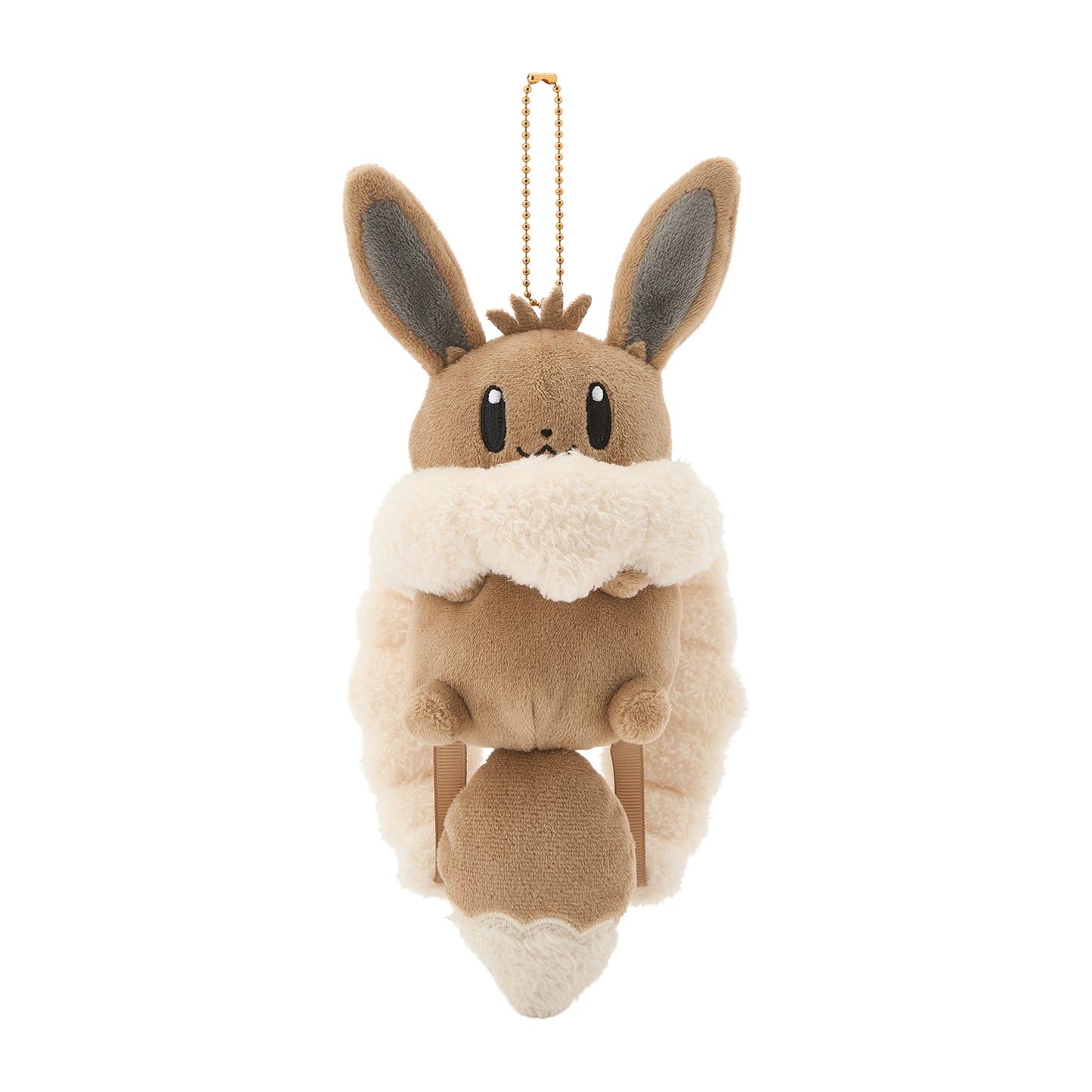Official Pokemon Center Japan Eevee Backpack Keychain Size Plush