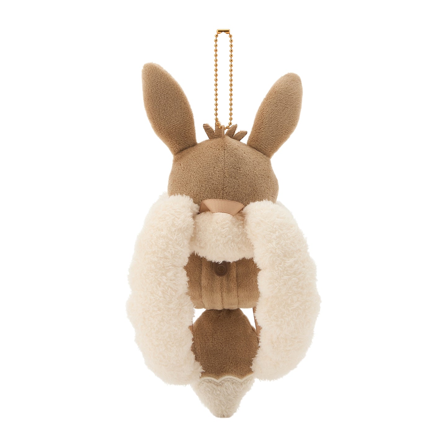 Official Pokemon Center Japan Eevee Backpack Keychain Size Plush