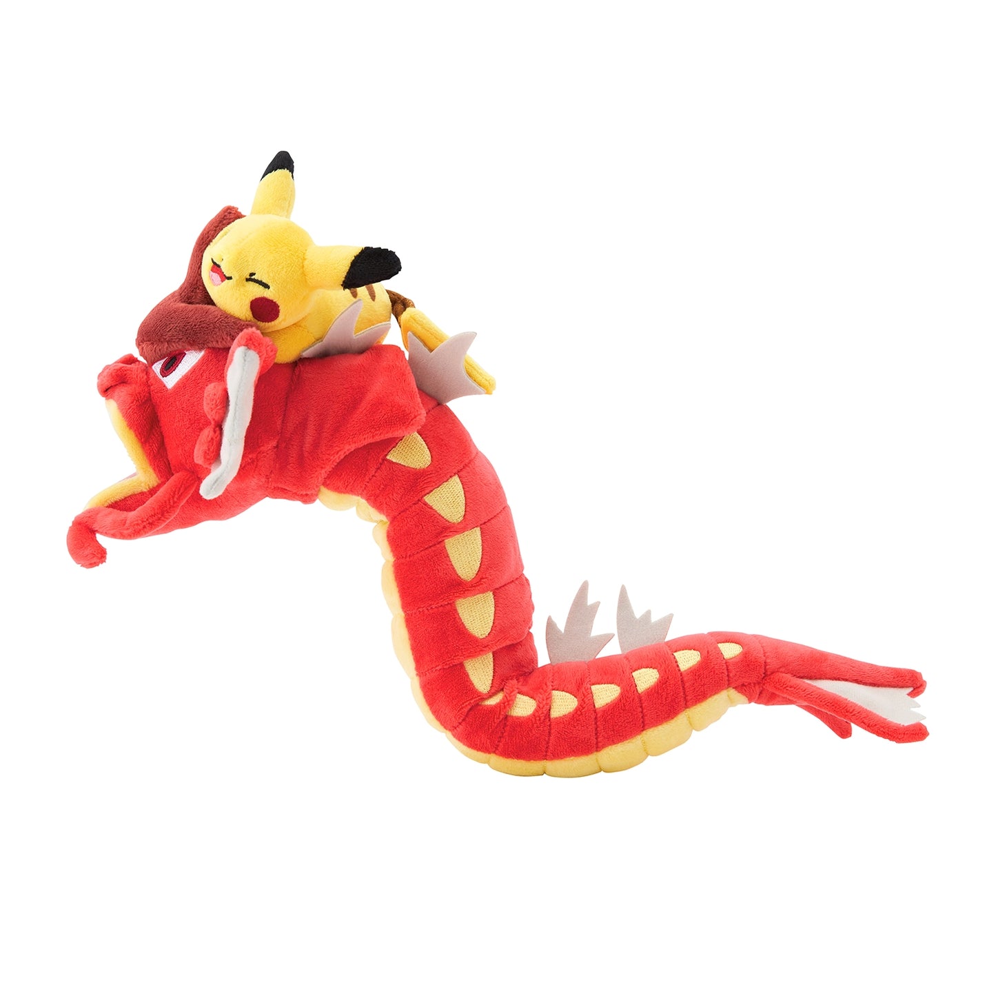 Pokemon Center Japan Pikachu Riding Red Gyrados Hiroshima Japan Plush