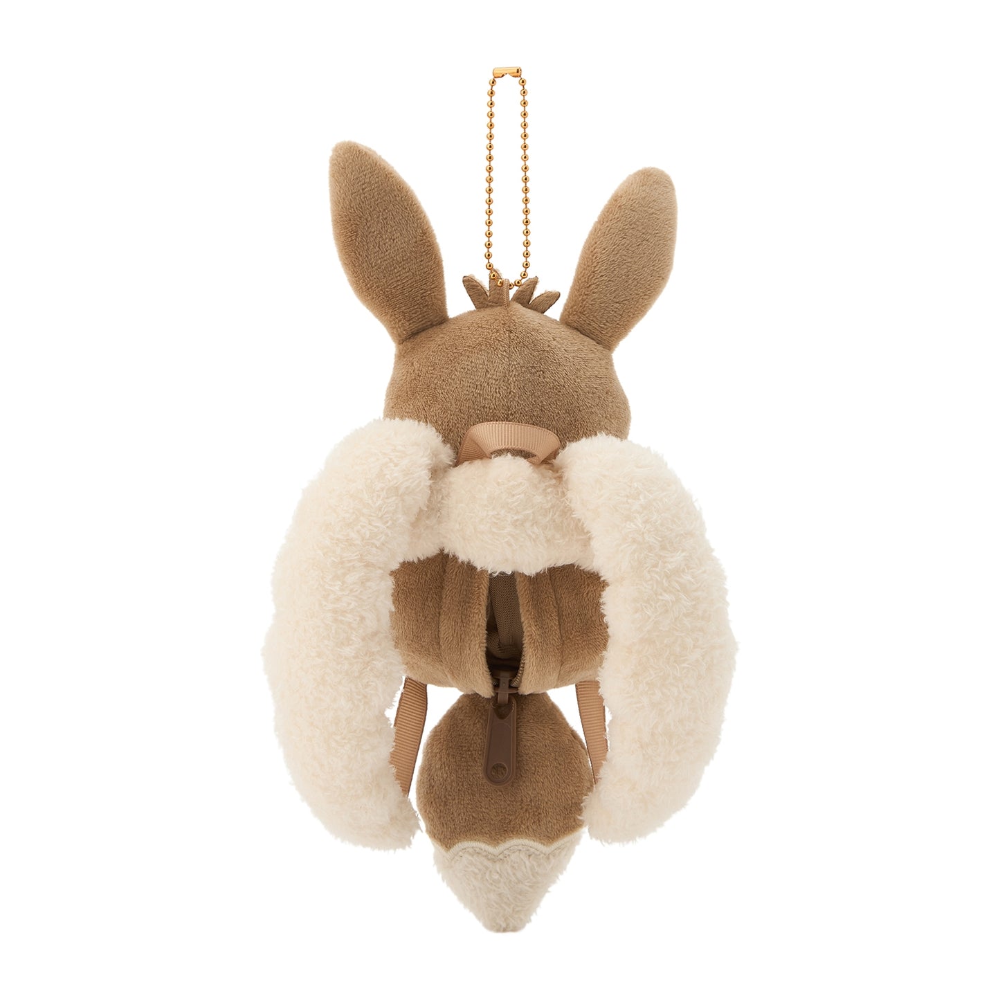 Official Pokemon Center Japan Eevee Backpack Keychain Size Plush