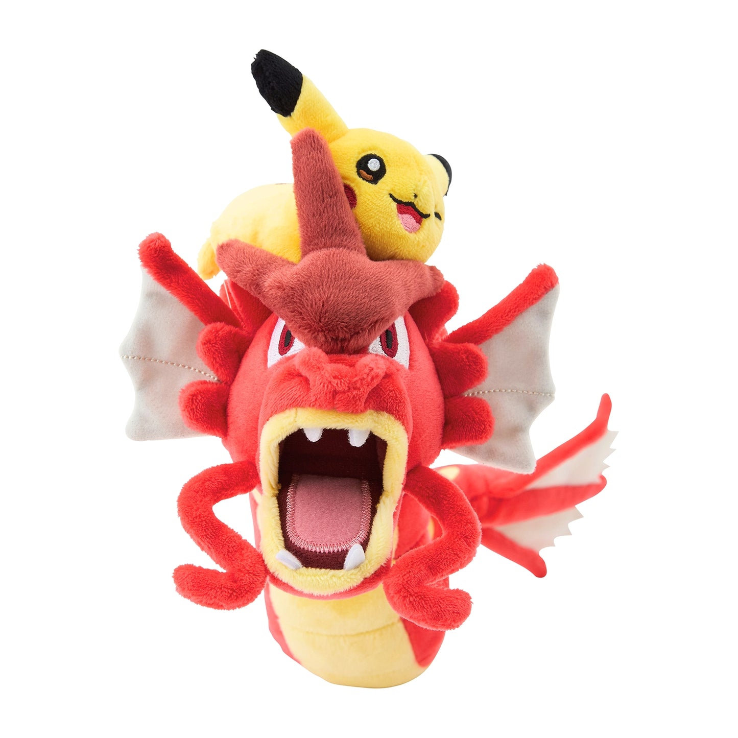 Pokemon Center Japan Pikachu Riding Red Gyrados Hiroshima Japan Plush