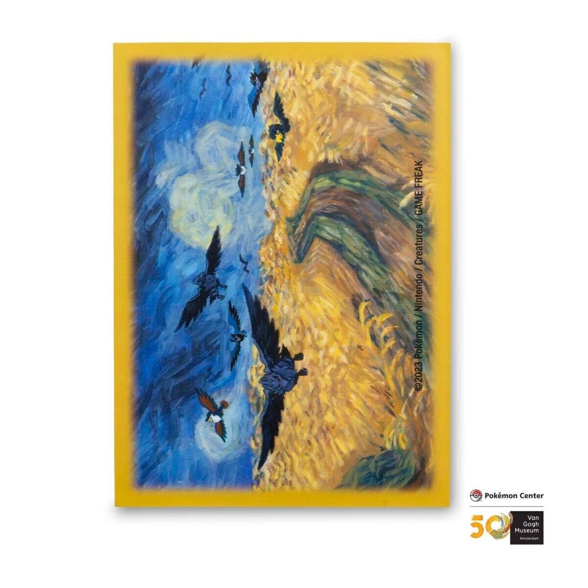 pokemon van gogh card sleeves Official Pokmon Center x Van Gogh Museum: Sunflora Inspired by Sunflowers Card Sleeves (65 Sleeves)
