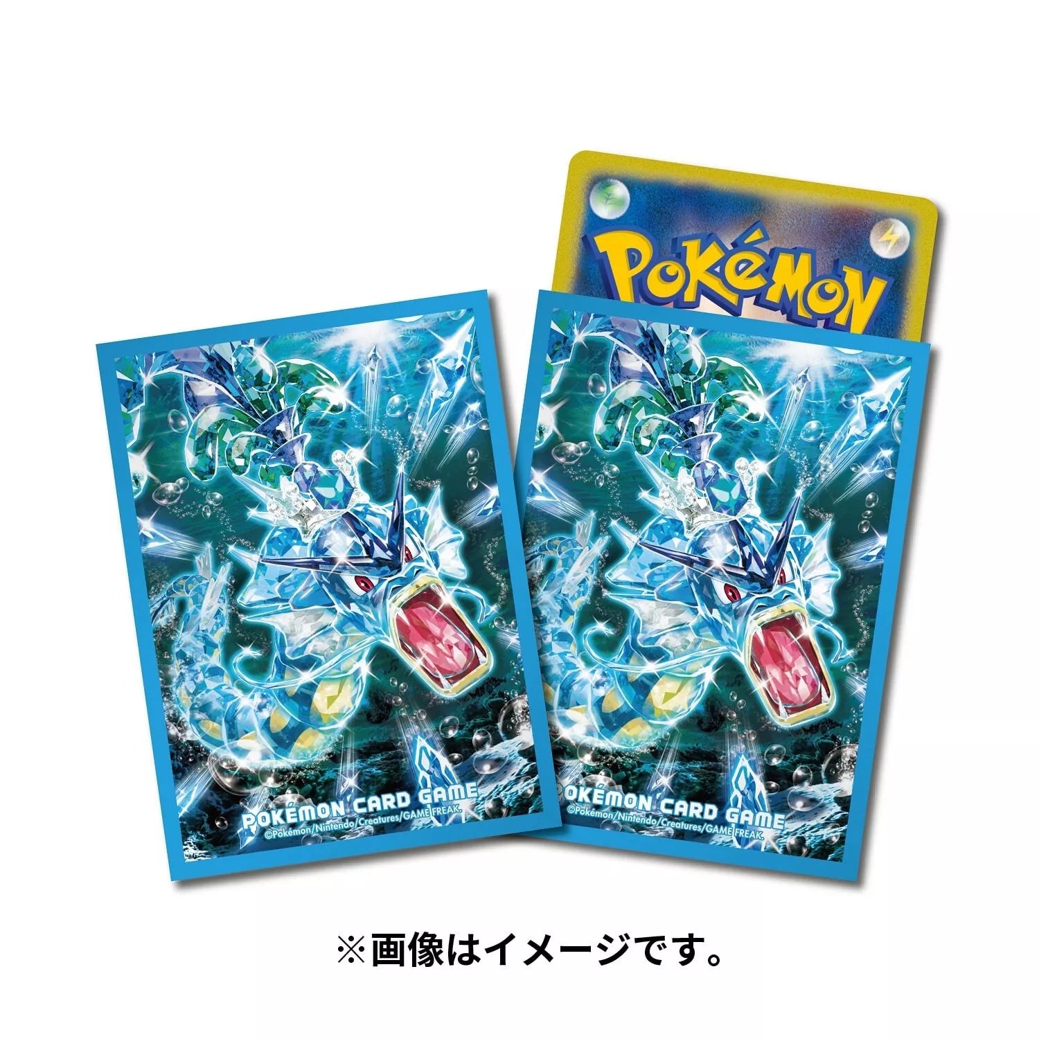 Pokemon Center Japan Tera Gyarados Card Sleeves Set of 64 SJ Pokemart Pokemon Center Japan Tera Gyarados Card Sleeves Set of 64 SJ Pokemart