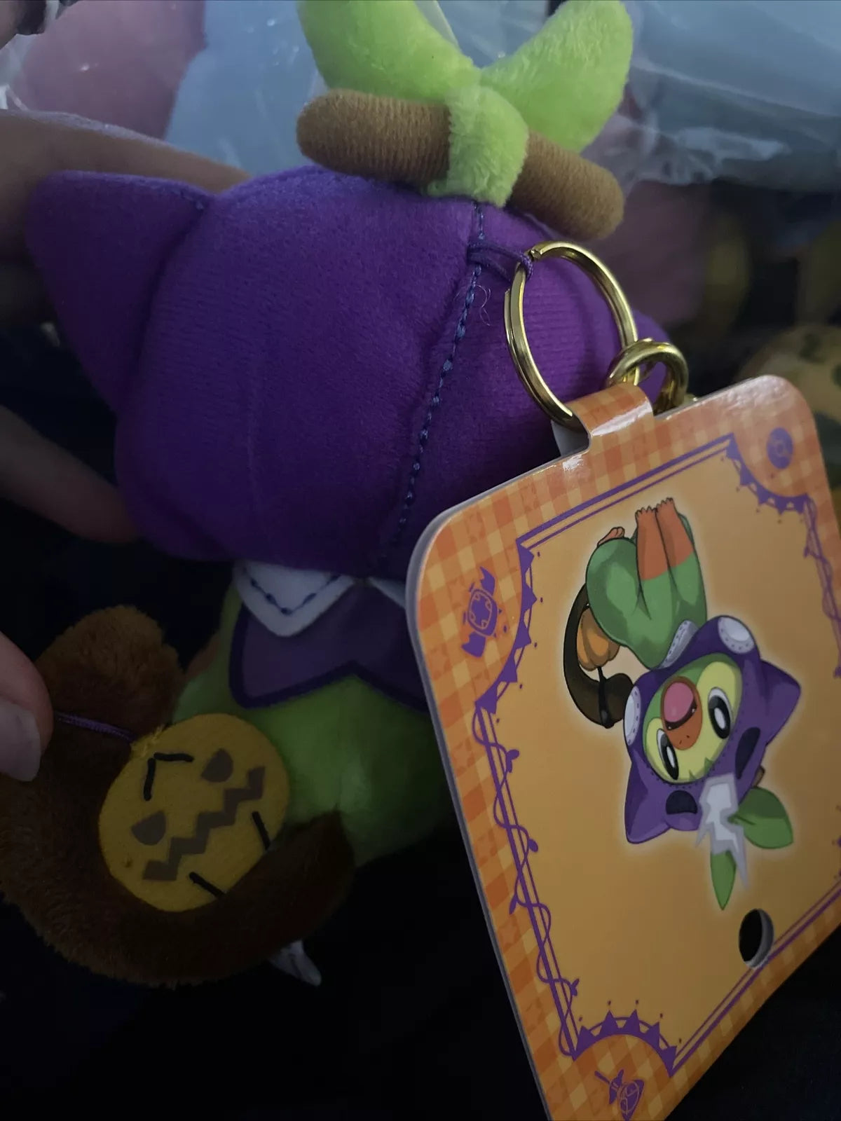 Pokemon Center Japan Galar Garden Grookey Keychain Halloween 2020