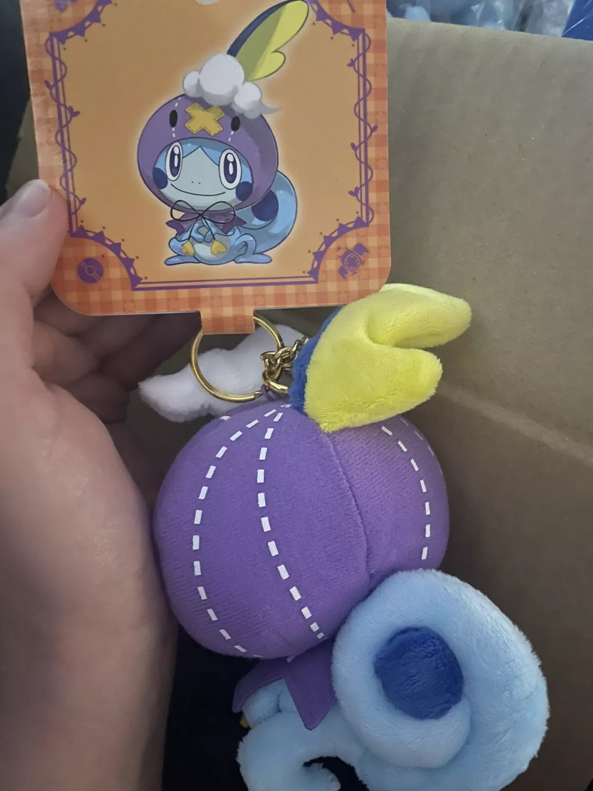 Pokemon Center Japan Galar Garden Sobble Keychain Halloween 2020