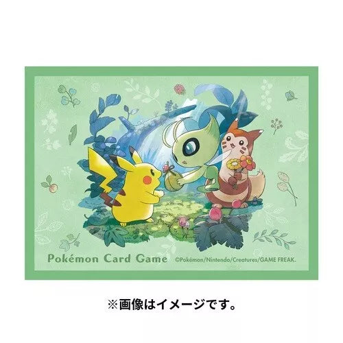 Pokemon Center Japan Gift of the Forest Celebi Set of 64 TCG Sleeves