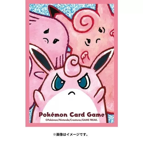 Pokemon Center Japan Set of 64 Angry Wigglytuff Chancey & Clefable