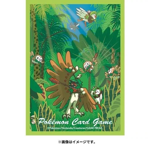 Pokemon Center Japan Set of 64 Card Sleeves Evolution Line Decidueye