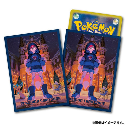 Official Pokemon Center Japan Penny Cassiopeia Eeveelutions TCG Card Sleeves Set of 64