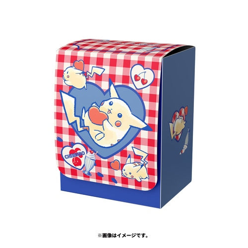 Pokemon Center Japan Pikachu and Heart Plastic Deck box