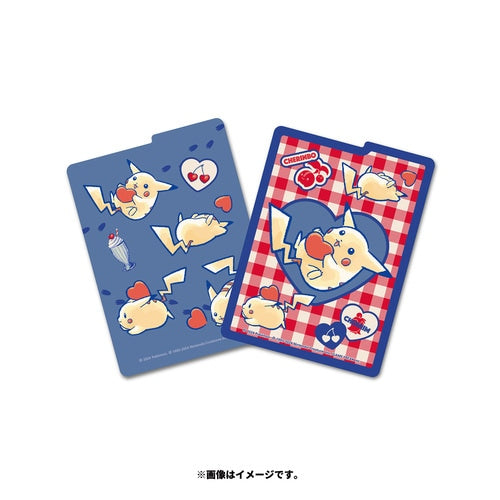 Pokemon Center Japan Pikachu and Heart Plastic Deck box