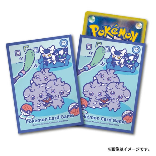 Official Pokemon Center Japan Espurr & Meowstic Relaxing Card Sleeves Set of 64