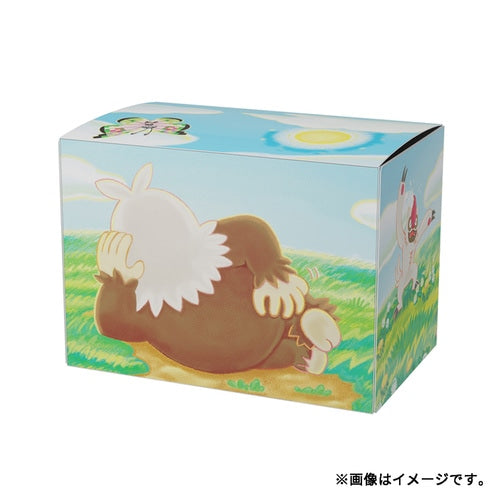 Official Pokemon Center Japan Slaking, Slakoth, & Fuecoco Plastic Double Deck Box