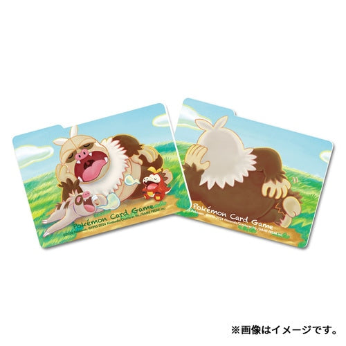 Official Pokemon Center Japan Slaking, Slakoth, & Fuecoco Plastic Double Deck Box