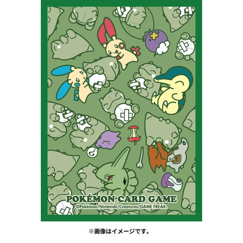 Official Pokemon Center Japan Pokeparle Substitute Card Sleeves Set of 64