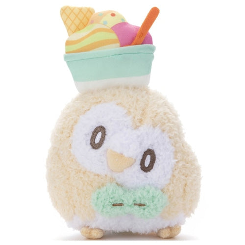 Pokemon Center Japan Peaceful Place Pokepiece Rowlet Sweets Version Plush