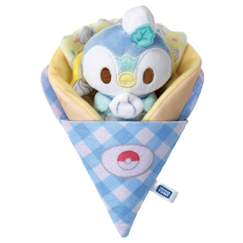 Pokemon Center Japan Peaceful Place Pokepiece Piplup Swirling Crepe Plush