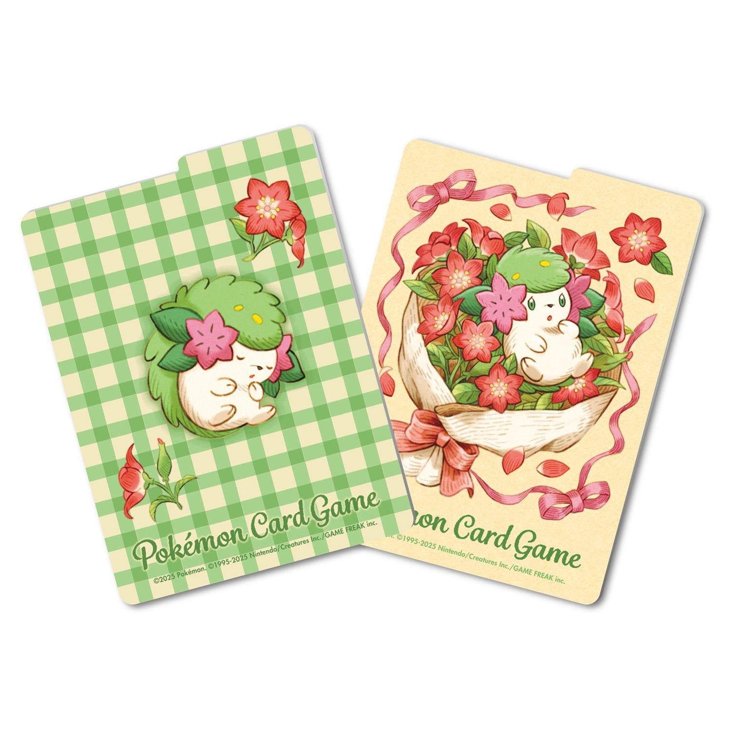 pokemon card bouquet flowers Pokemon Center Japan Shaymin in a Flower Bouquet Plastic Deckbox – SJ Pokemart
