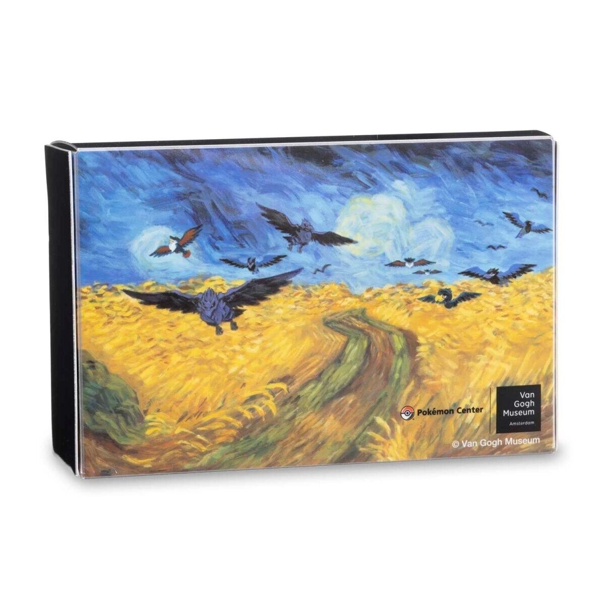 Pokémon Center × Van Gogh Museum: Corviknight Inspired by Wheatfield with Crows Double Deck Box