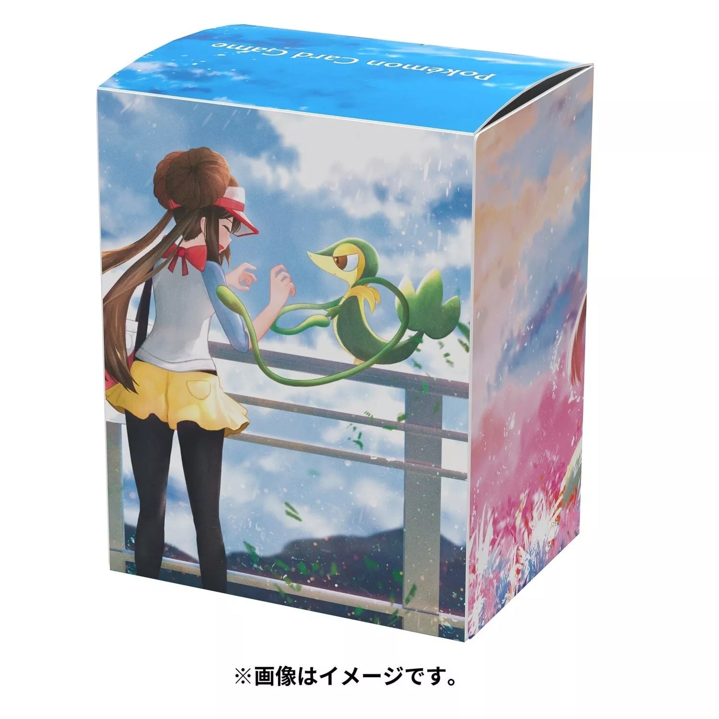 Pokemon Center Japan Rosa and Serperior Plastic Deck box