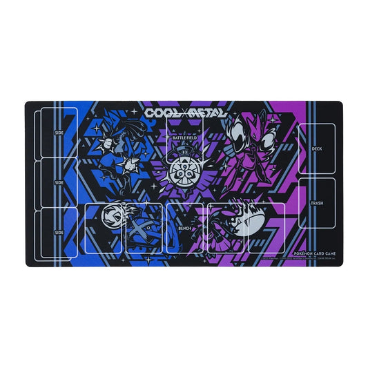 Pokemon Center Japan Rubber TCG Playmat Cool X Metal