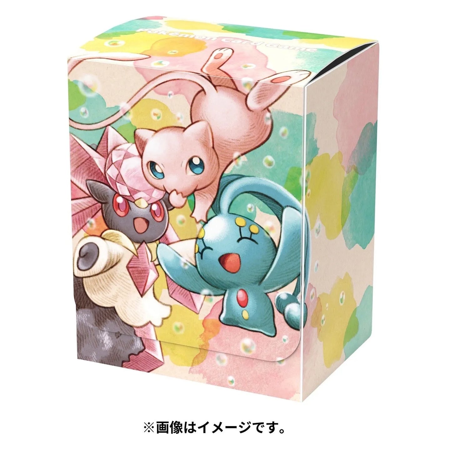 Pokemon Center Japan Plastic Deckbox Mew Manaphy Diance Playing