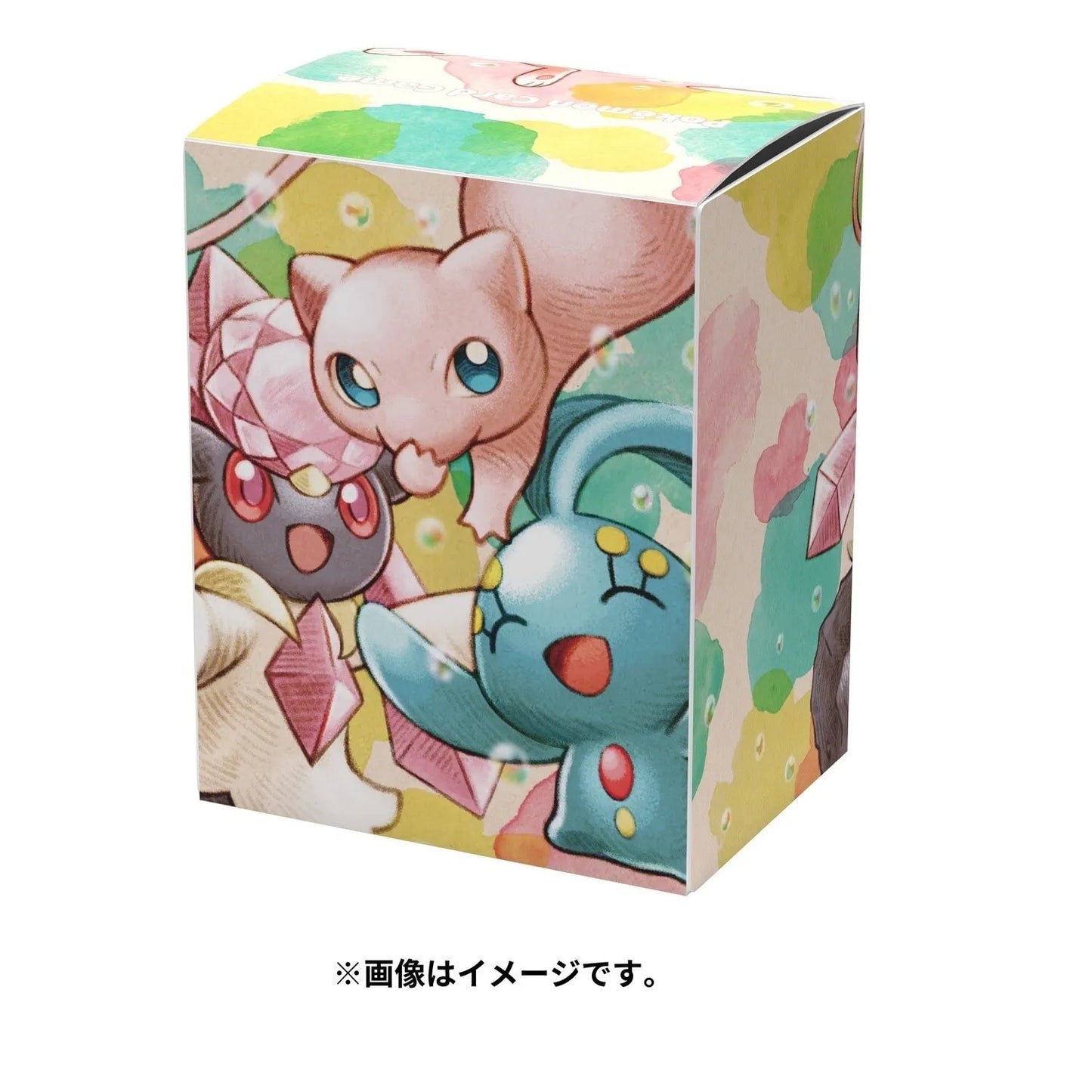 Pokemon Center Japan Plastic Deckbox Mew Manaphy Diance Playing