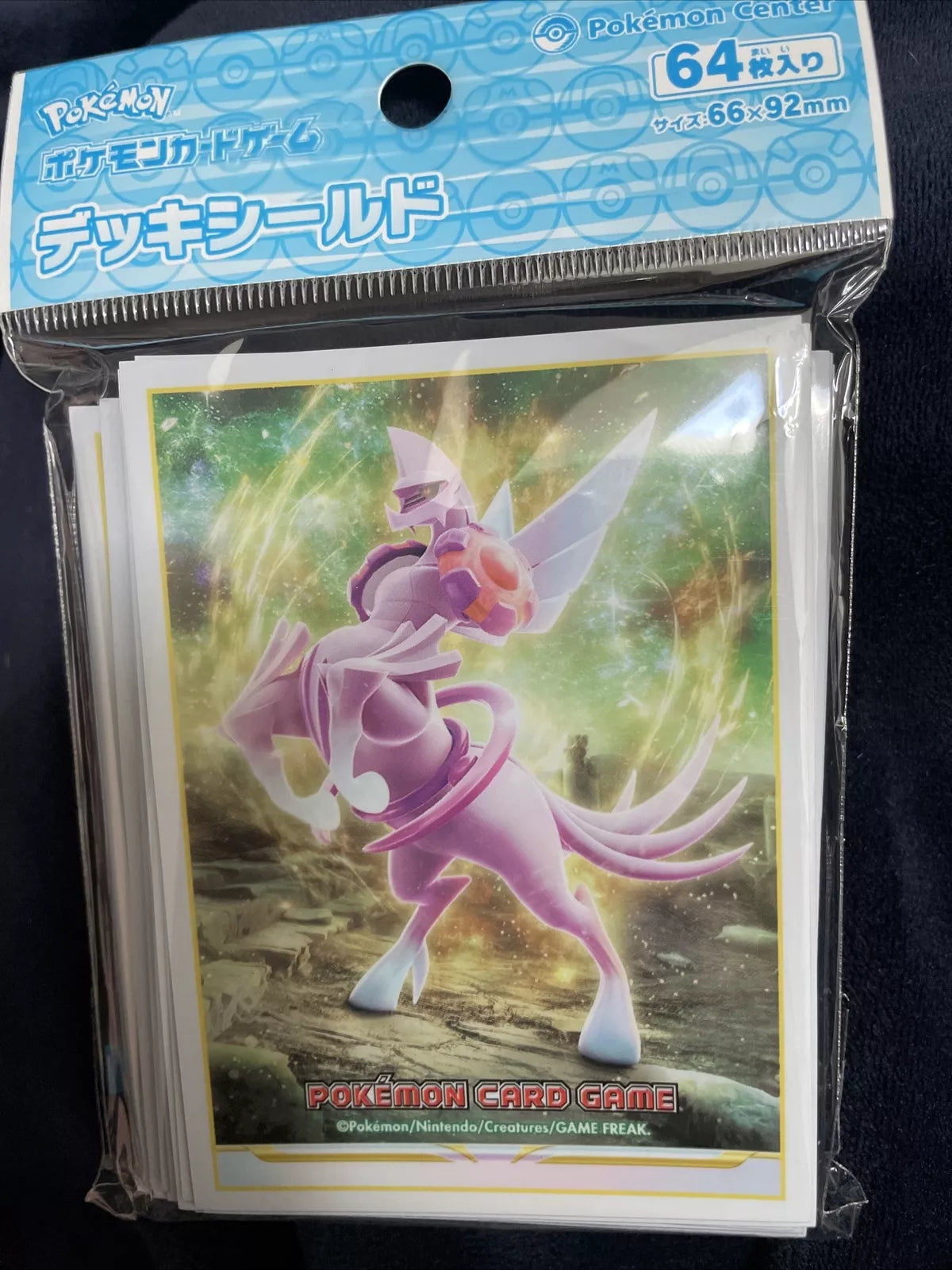 Pokemon Center Japan Card Sleeves Hisuian Palkia Set of 64