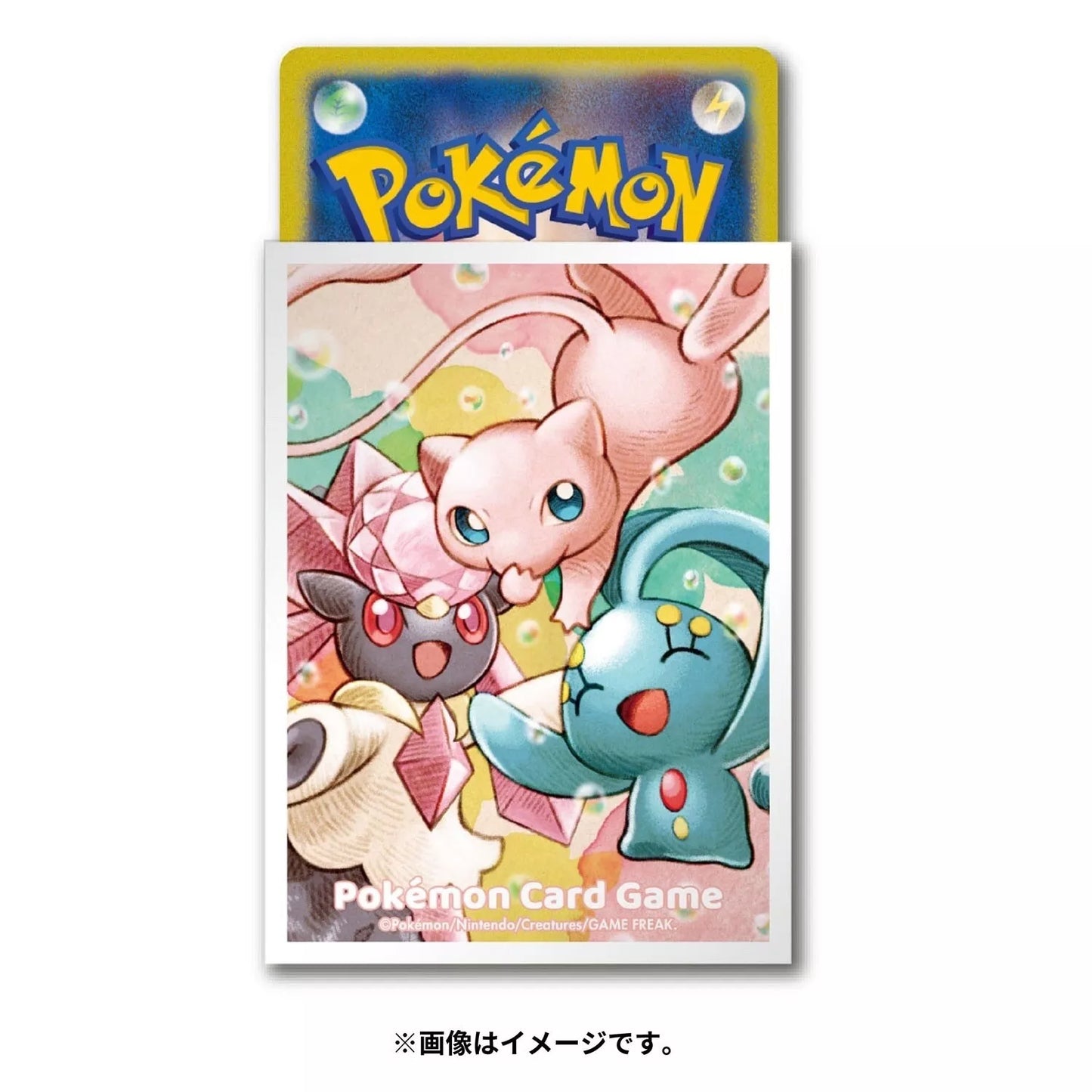 Pokemon Center Japan Official Card Sleeves Mew Manaphy Diance Playing Set Of 64