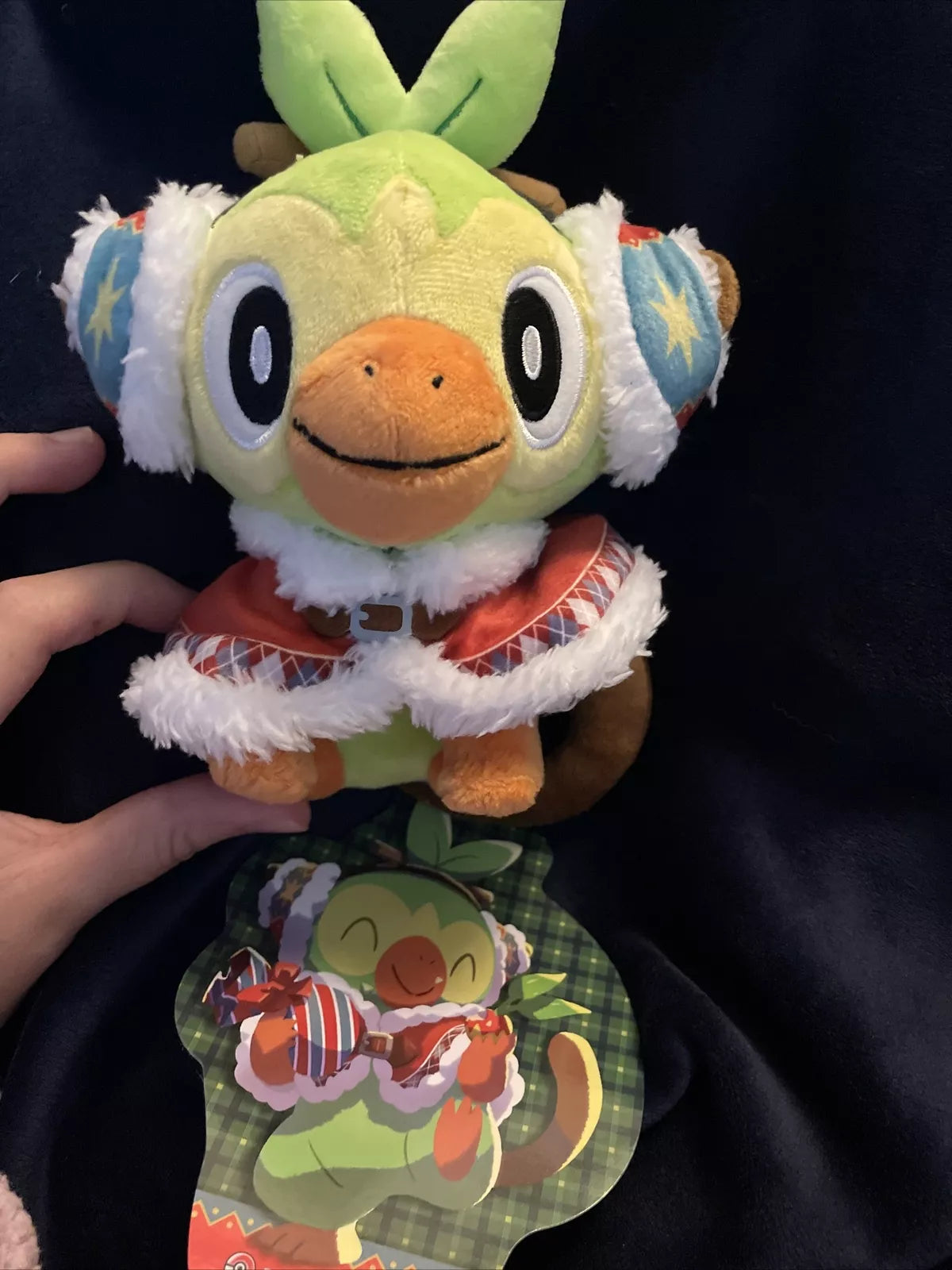 Pokemon Center Japan Christmas Wonderland 2020 Grookey Plush