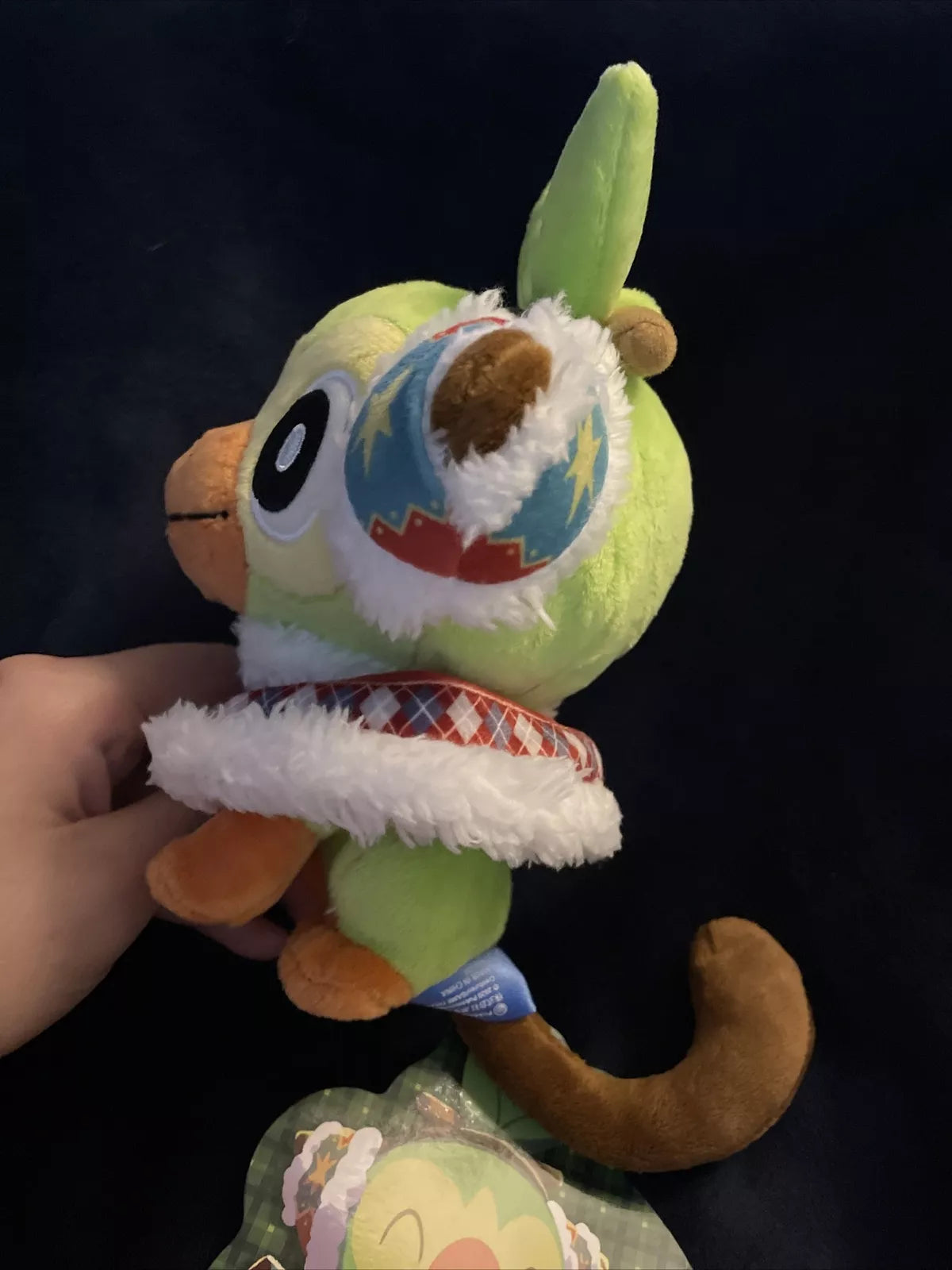 Pokemon Center Japan Christmas Wonderland 2020 Grookey Plush