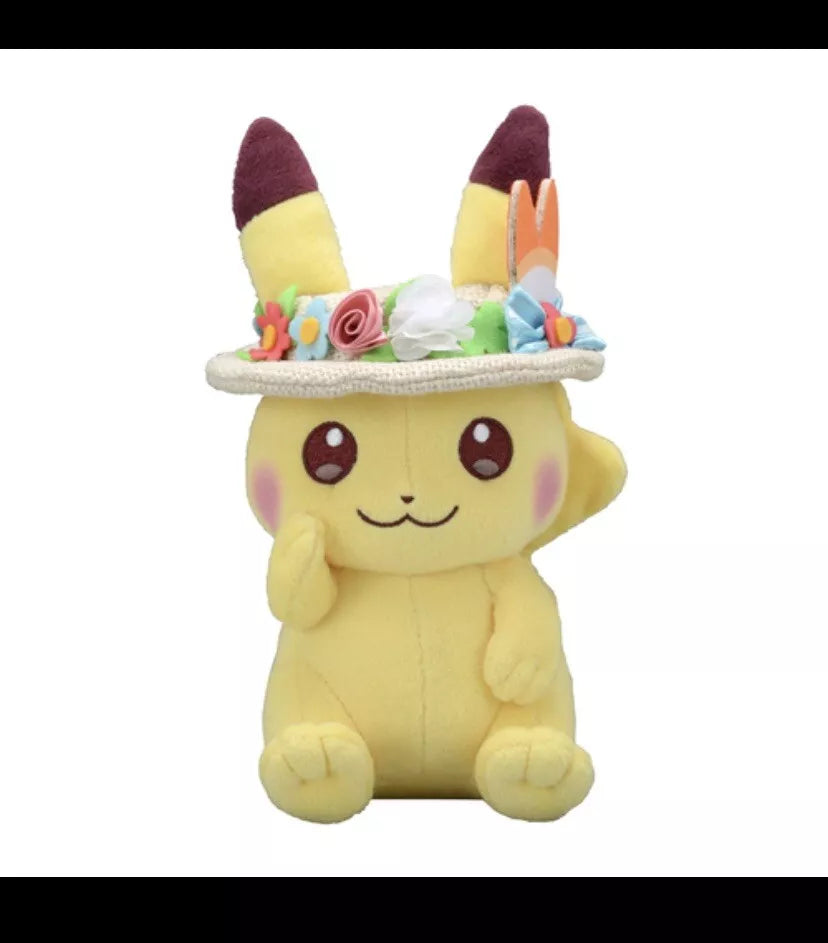 Pokemon Center Japan Easter Plush Mascot Pikachu