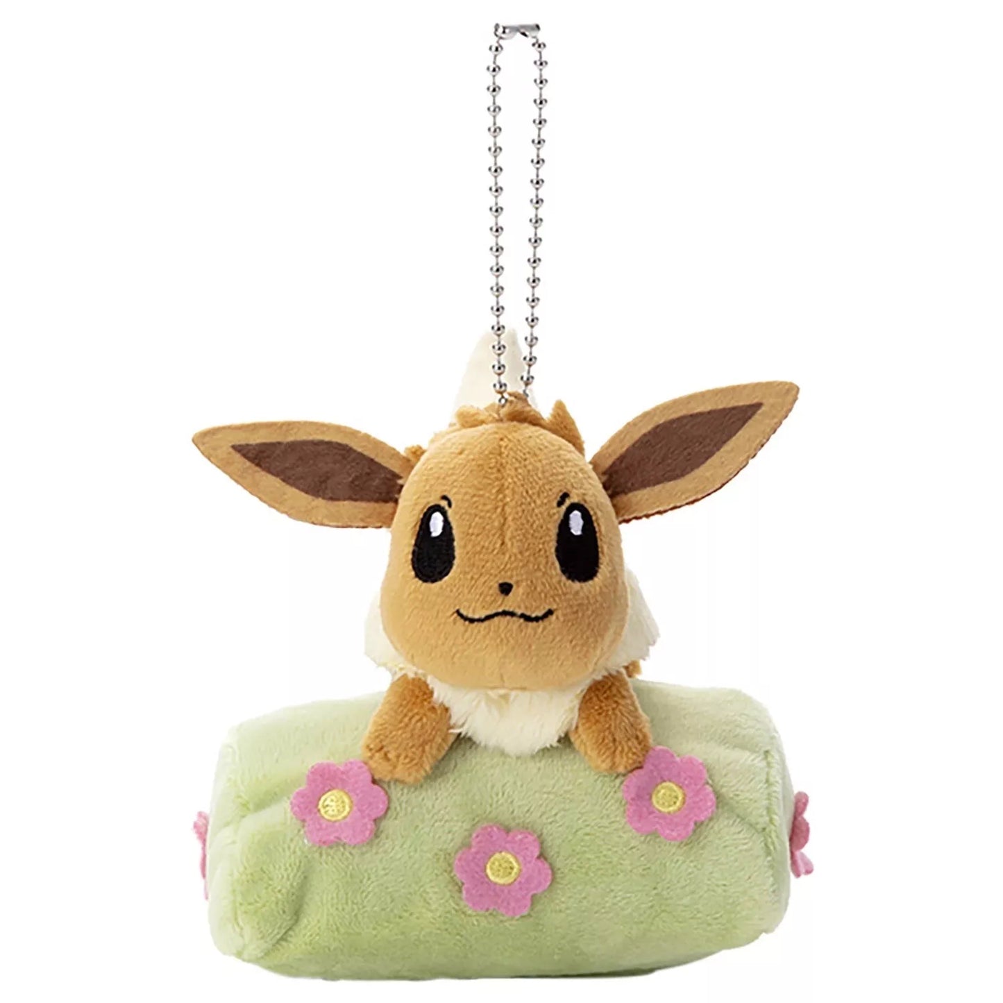 Pokemon Center Japan Eevee Plush And Eco Bag Keychain