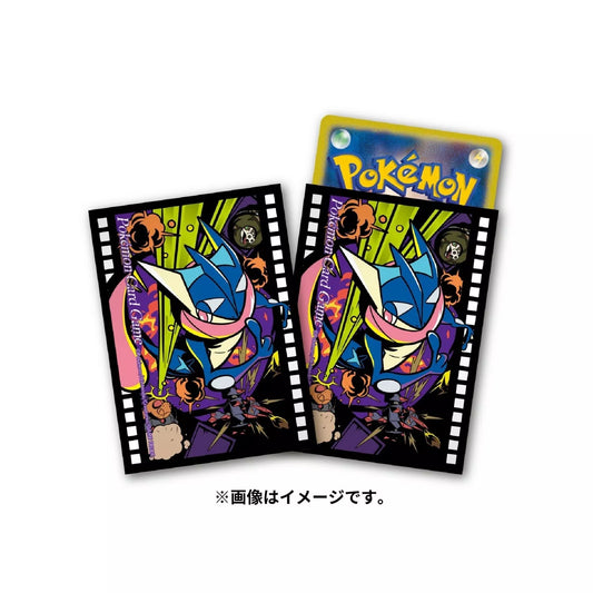 Pokemon Center Japan Sleeves Set Of 64 Midnight Agent Cinema Greninja