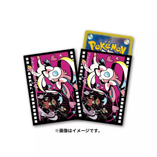 Pokemon Center Japan Sleeves Set Of 64 Midnight Agent Cinema Sylveon