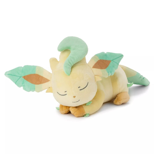 Pokemon Center Japan Suyasuya Sleepy Friend Leafeon