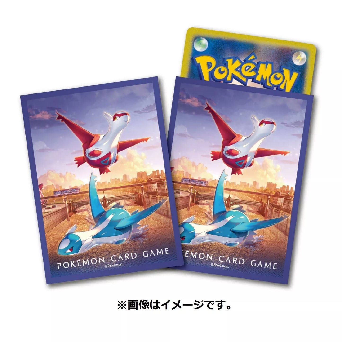 Pokemon Center Japan Card Sleeve Protectors Set of 64 Latias Latios