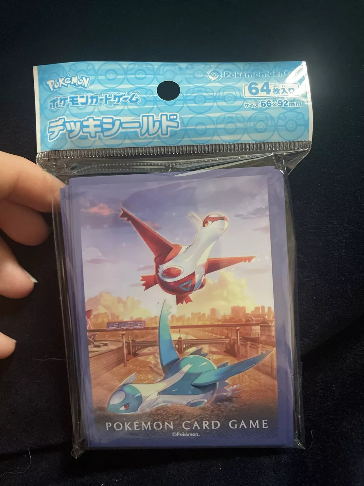 Pokemon Center Japan Card Sleeve Protectors Set of 64 Latias Latios