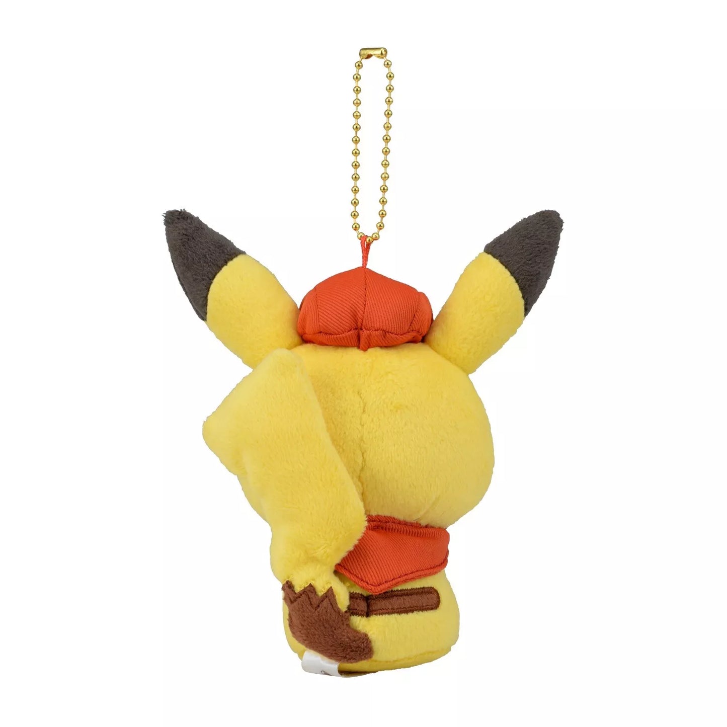 Pokemon Center Japan Pikachu Cafe Staff Plush Mascot Keychain