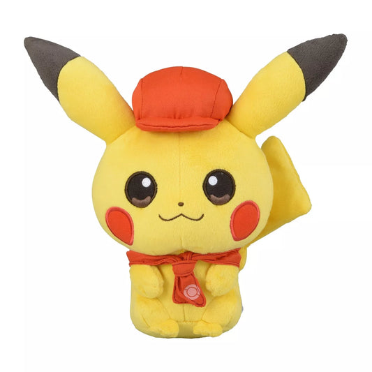 Pokemon Center Japan Staff Pikachu Cafe Plush