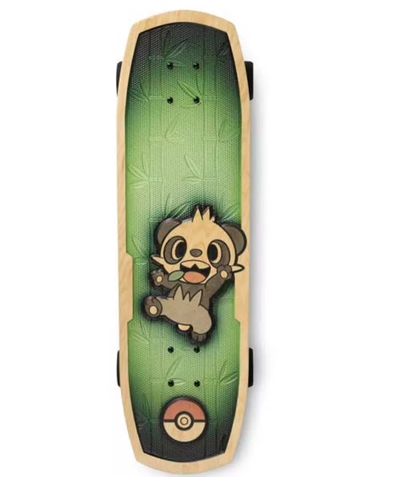 Pokemon Center Official Bear Walker Pancham Skateboard