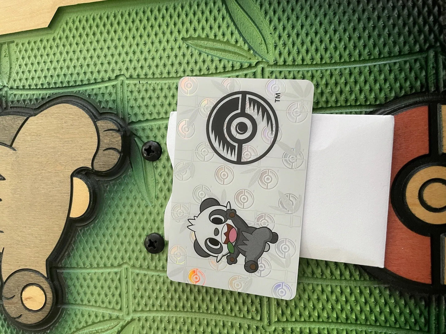 Pokemon Center Official Bear Walker Pancham Skateboard