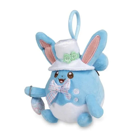 Pokemon Center USA Easter Azumarill Happy Spring Plush Key Chain