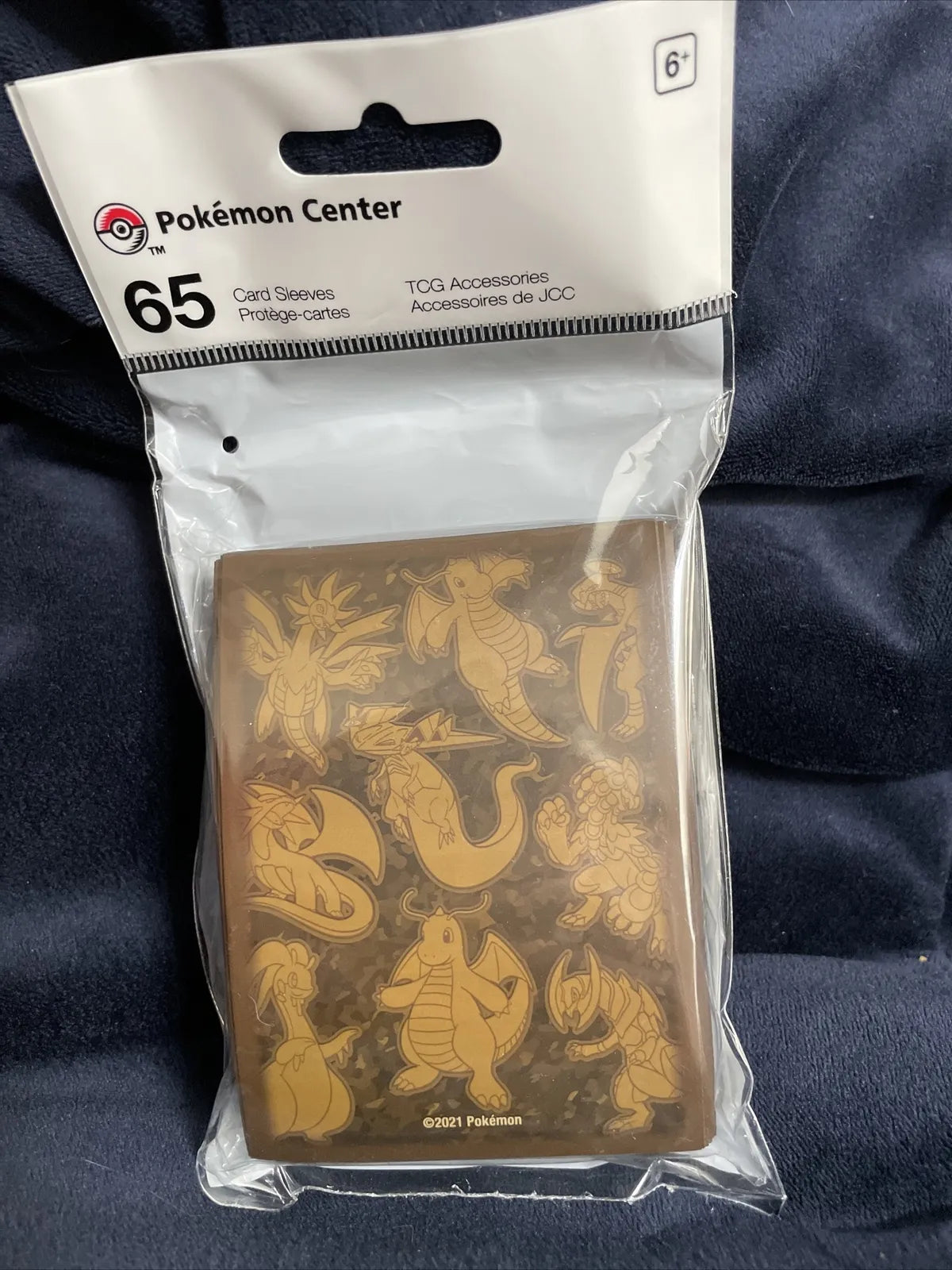 Pokemon Center USA Dragon Pokemon Takeover Card Sleeves Set of 65