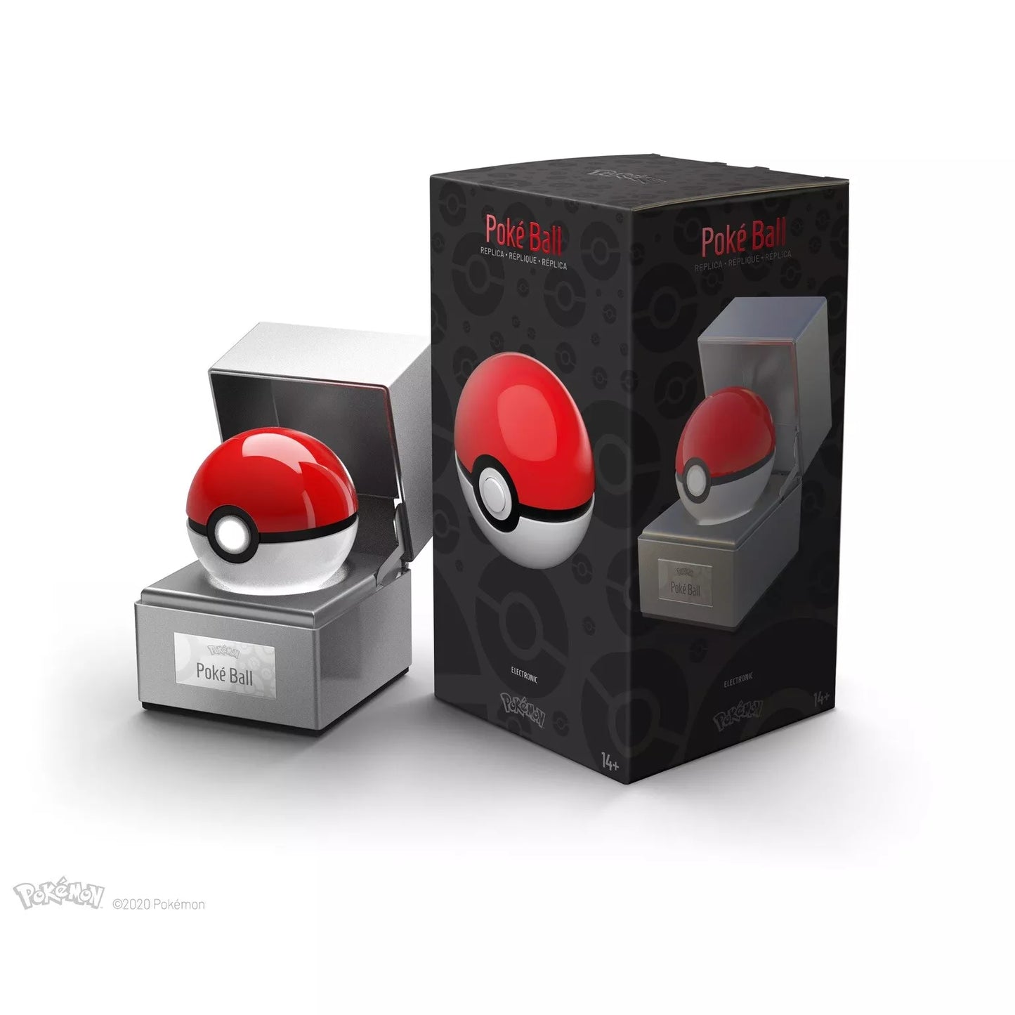 Pokemon Electronic Die-Cast Metal Pokeball Replica Brand New Sealed