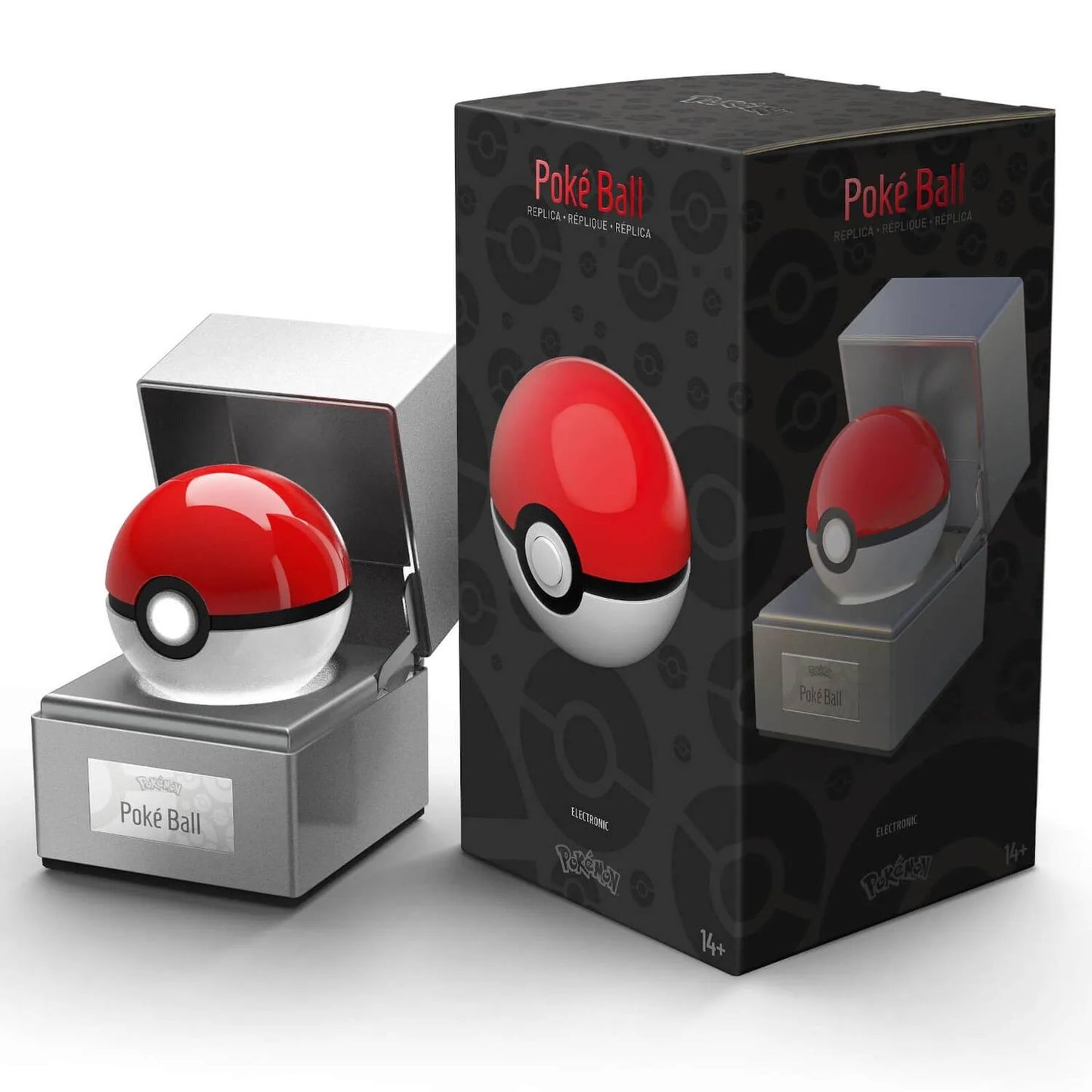 Pokemon Electronic Die-Cast Metal Pokeball Replica Brand New Sealed