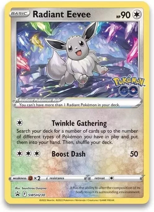 Pokemon TCG: Pokemon GO Radiant Eevee Premium Collection