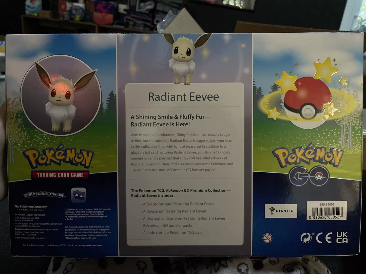 Pokemon TCG: Pokemon GO Radiant Eevee Premium Collection