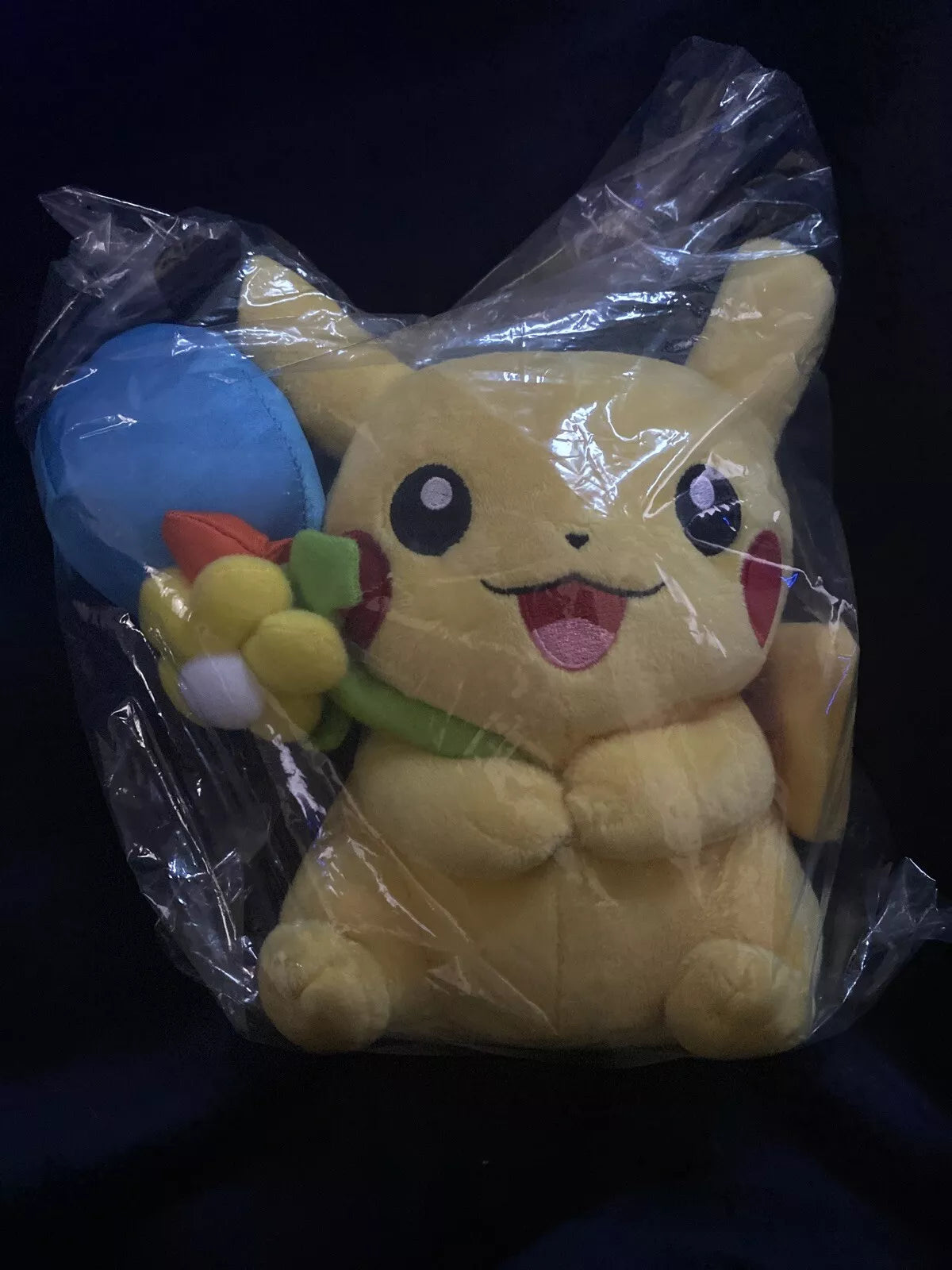 Pokemon Center Japan Plush Doll Mega Tokyo R Pikachu Flowers